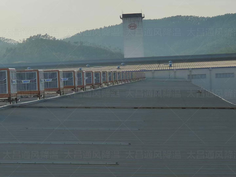 求解大型廠房通風降溫需要什么設備來解決？