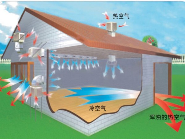 家具制造廠(chǎng)車(chē)間通風(fēng)降溫方法